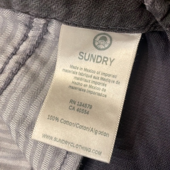 SUNDRY women’s CAMO jeans pants with side SPARKLE seams cotton size 29 - Picture 9 of 16